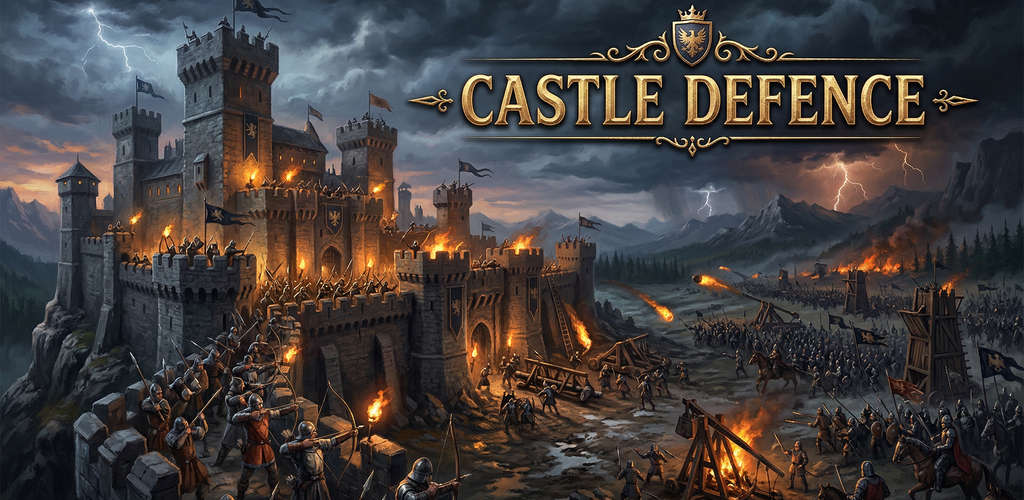 Castle Defence — a medieval castle under siege